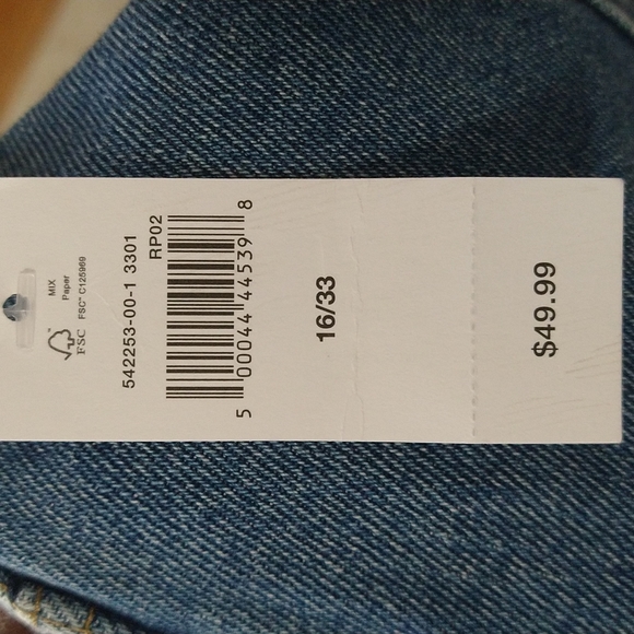 Gap 3.5" High Rise Stretch Denim Shorts - Picture 9 of 9